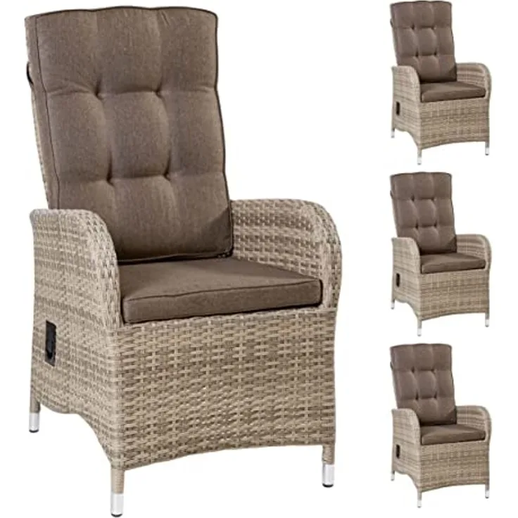 LC Garden »Turin« Gartenstuhl Positionsstuhl