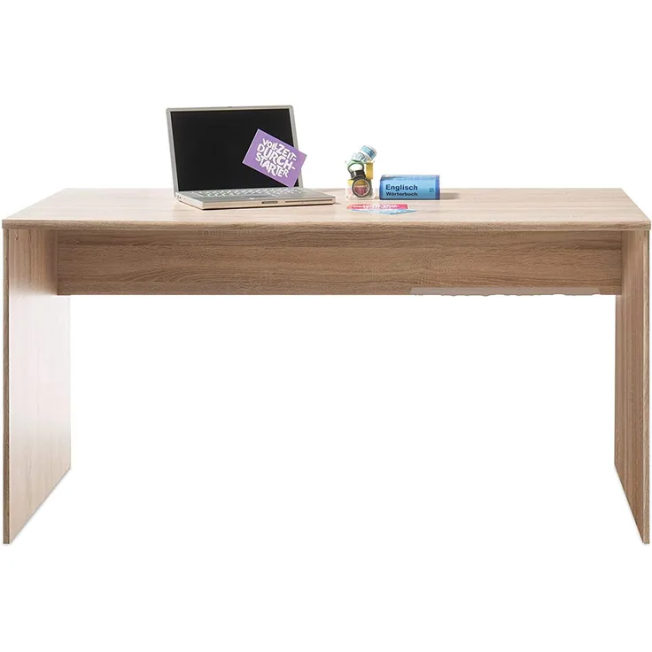 Stella Trading Schreibtisch, Eiche Sonoma Nachbildung, 150 x 75 x 75 cm