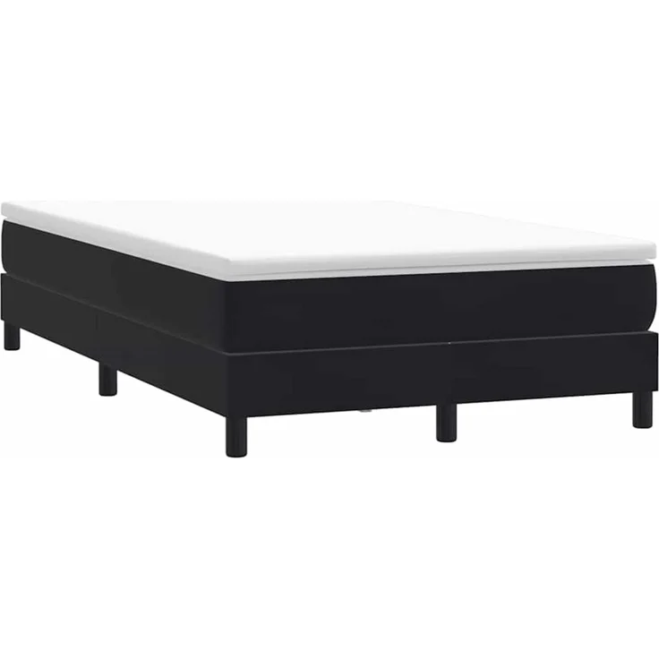 vidaXL Boxspringbett ohne Matratze Schwarz 120x220 cm Samt 3315869 – Bild 3