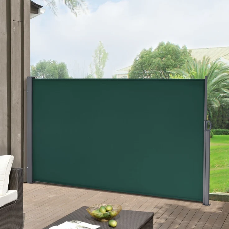 Seitenmarkise Mulhacén 160x300 cm Dunkelgrün pro. tec – Bild 1
