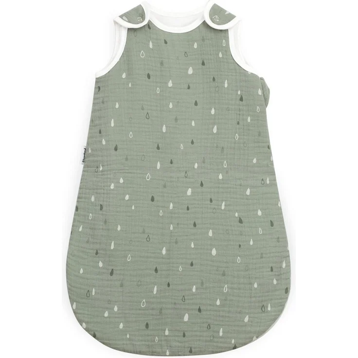 Ehrenkind Babyschlafsack Musselin Ganzjahresschlafsack Rund, 2.5 TOG (mit atmungsaktiver Bio-Baumwolle), für guten Schlaf zu jeder Jahreszeit – Bild 1