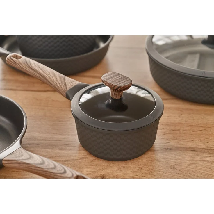 RESTO Kitchenware Kasserolle Ran, Kochtopf antihaftbeschichtet und spülmaschinenfest, Aluminiumguss (2-tlg), Geeignet für alle Herdarten, auch Induktion, im Geschenkkarton – Bild 4
