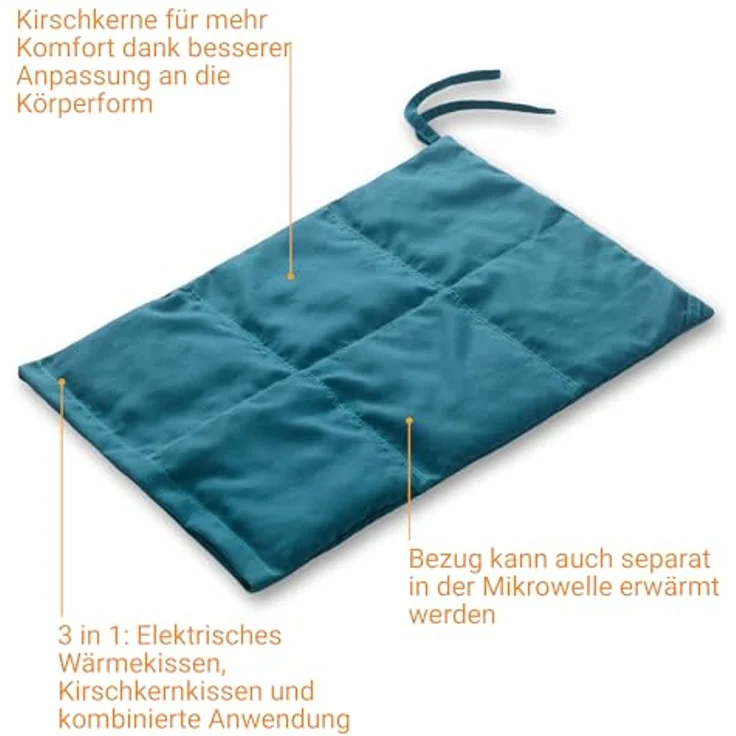 Medisana HS 200 410x310 cm 100 W Blau Weiß Baumwolle 90 min 30 °C – Bild 6