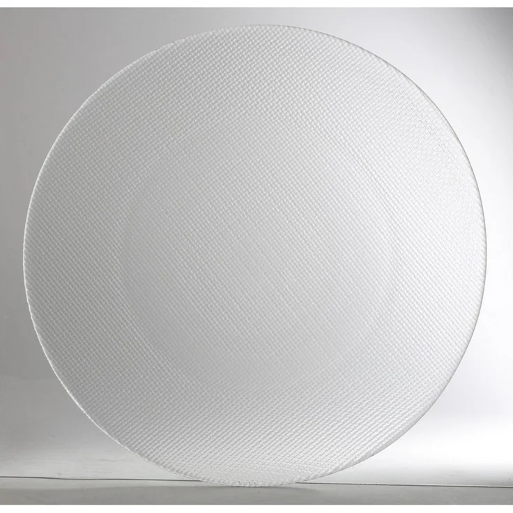 12x Platzteller Inca, Transparent, 31cm, aus Glas, für Speisen, als Servierplatte, zur Dekoration von Essen, Geschirr für Küche und Tisch, Untersetzer – Bild 5