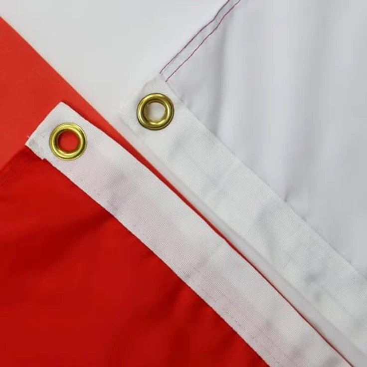 AZ FLAG 2 Stück Polen-Flagge mit Adler – 150 x 90 cm – Polnische Flagge aus 100% Polyester mit integrierten Metallösen – Bild 2