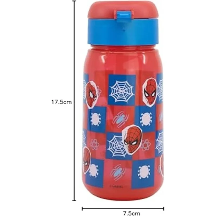 Storline Trinkflasche Marvel Spider-Man Wasserflasche – 510ml – auslaufsicher & praktisch – Bild 4