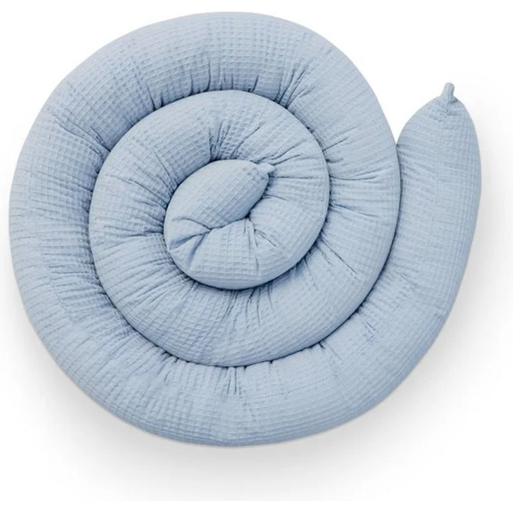 Ehrenkind Nestchenschlange Bettschlange aus 100% Bio-Baumwolle, Schutz und Geborgenheit, (Kuschelschlange, Bettumrandung Babybett), Bettschlange Baby – Bild 4