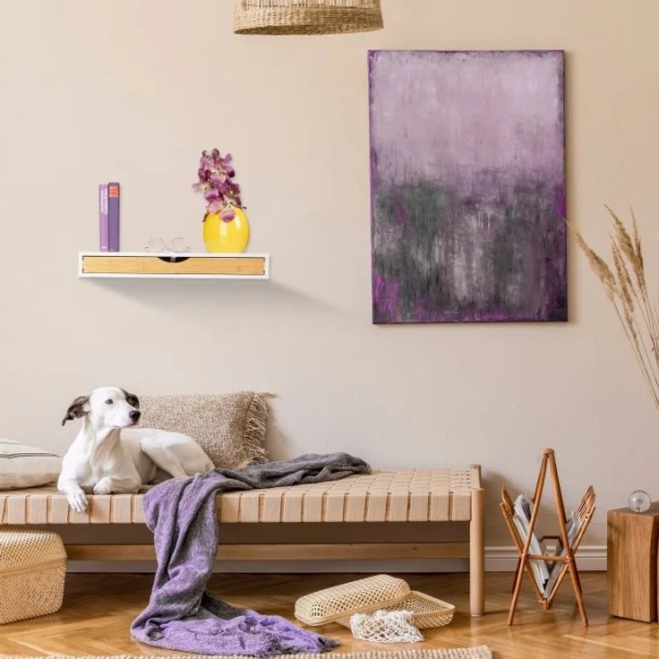 Wandregal mit Schublade – Bild 5