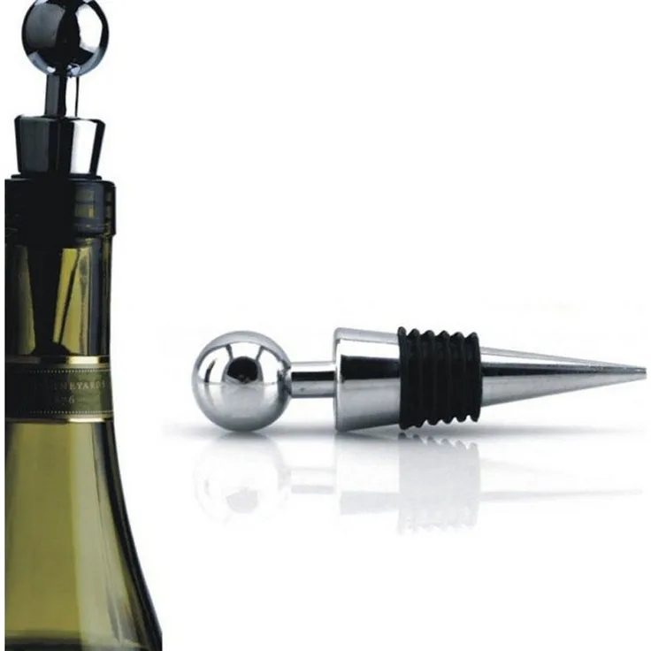 BAYLI Pizzaschneider 2er Set Flaschenverschluss [Universal] für Wein, Sekt, Champagner &