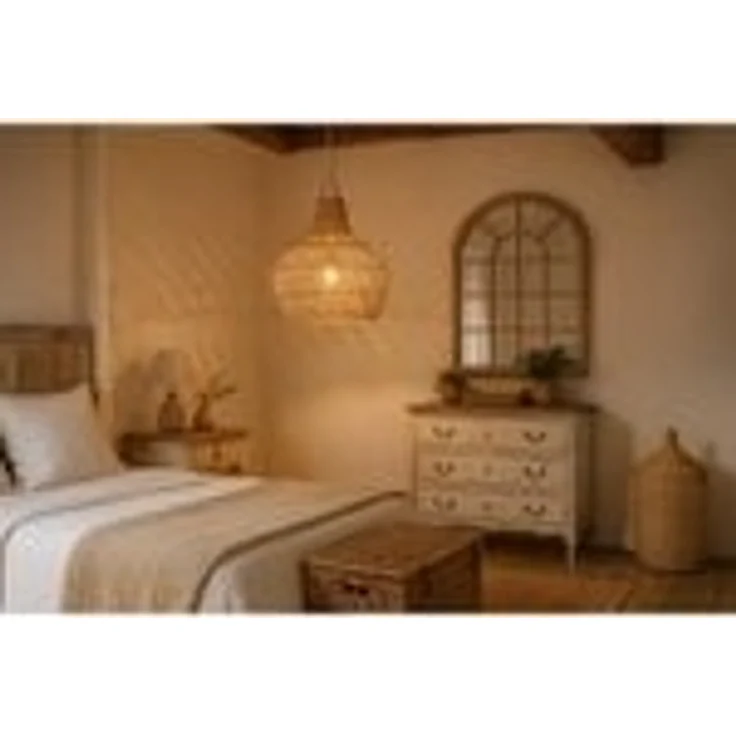 Rattan Lampe Mamuju – Bild 3