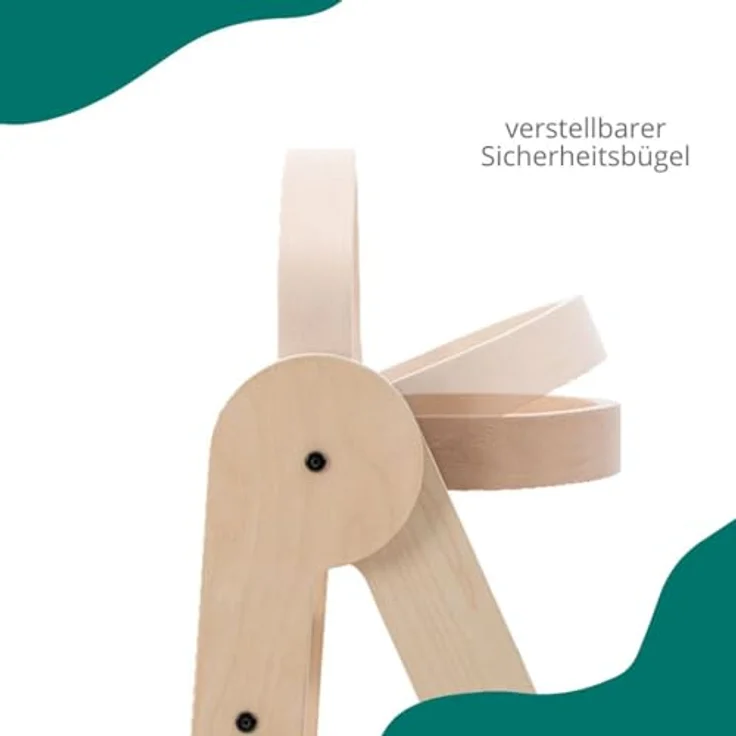 Mamatoyz Lernturm - Grey Color - Holz Grau – Bild 9
