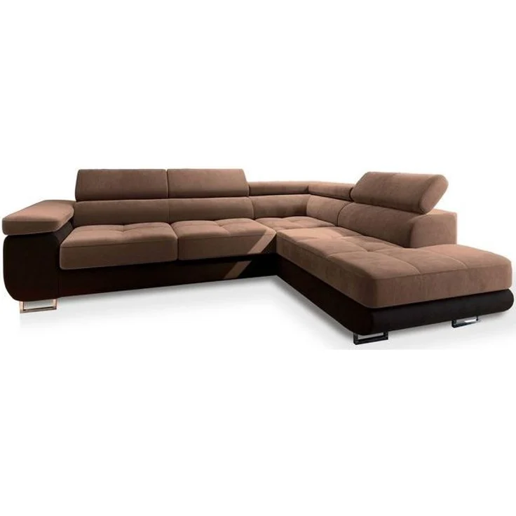 Masseno Ecksofa SELVA mit Schlaffunktion L-Form, Sofa mit Bettkasten – Bild 4