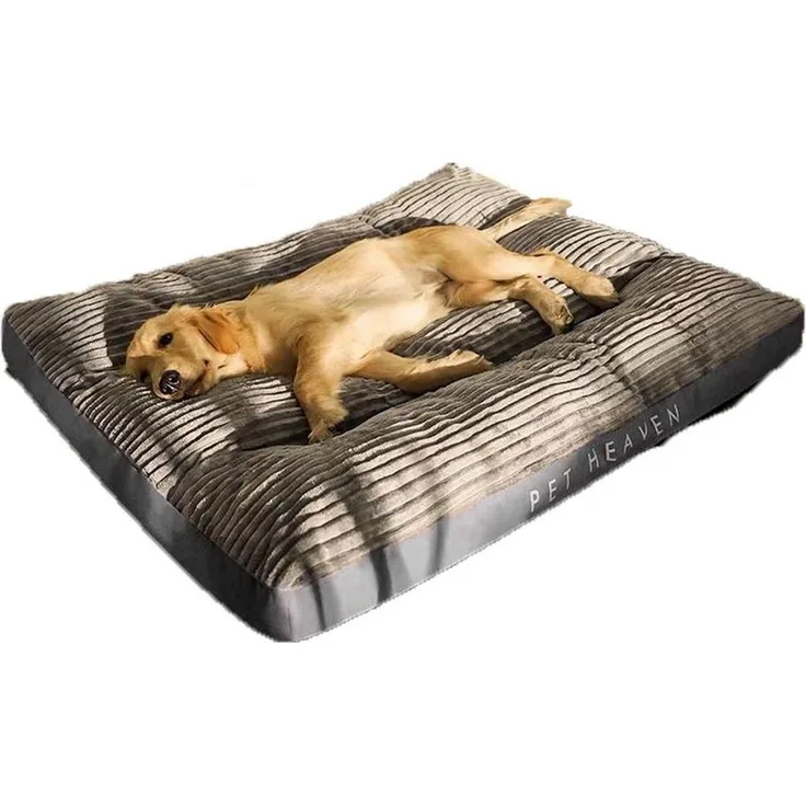 Petsation Tierbett Haustiersofa für Hunde & Katzen – Weich, Rutschfest, Waschbar, Baumwolle, Weich, kuschelig, rutschfeste Unterseite, waschbar, kratzfest