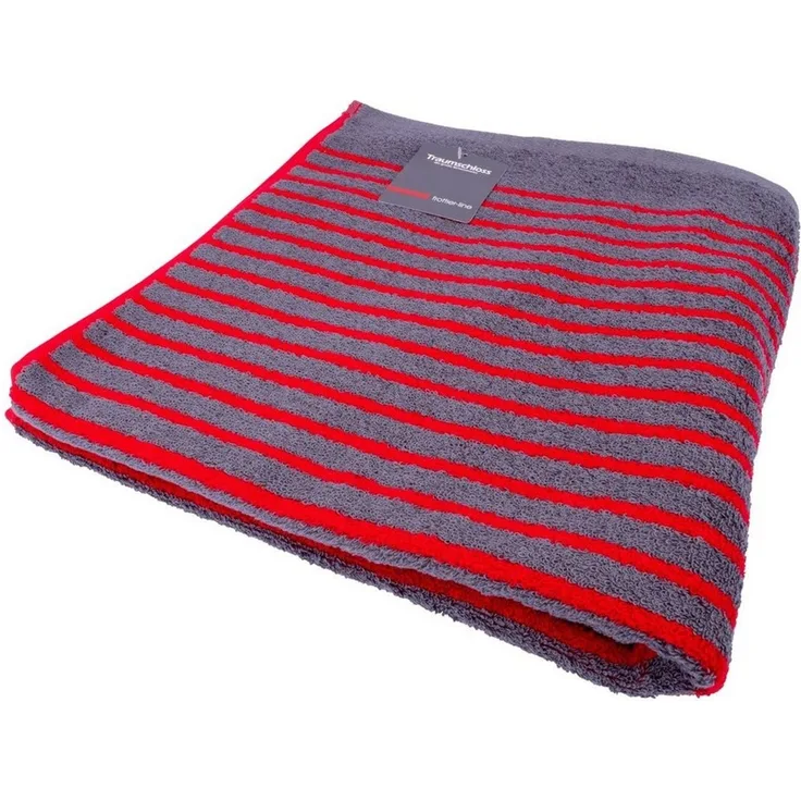 Traumschloss Duschtuch Stripes, Frottier (1-St), 100% Baumwolle, absolut hautsympathisch