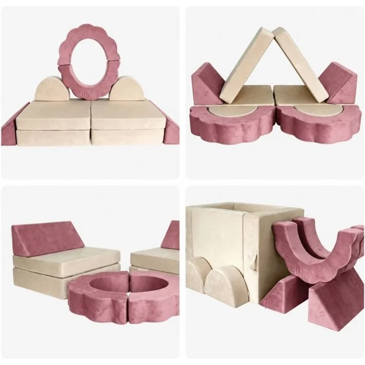 Relaxdays 10-tlg. Kinder Spielsofa modular – Bild 5