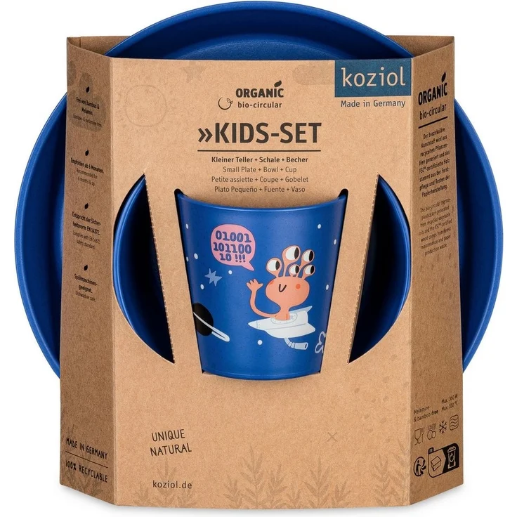 KOZIOL Kindergeschirr Space 3-teilig – Bild 2