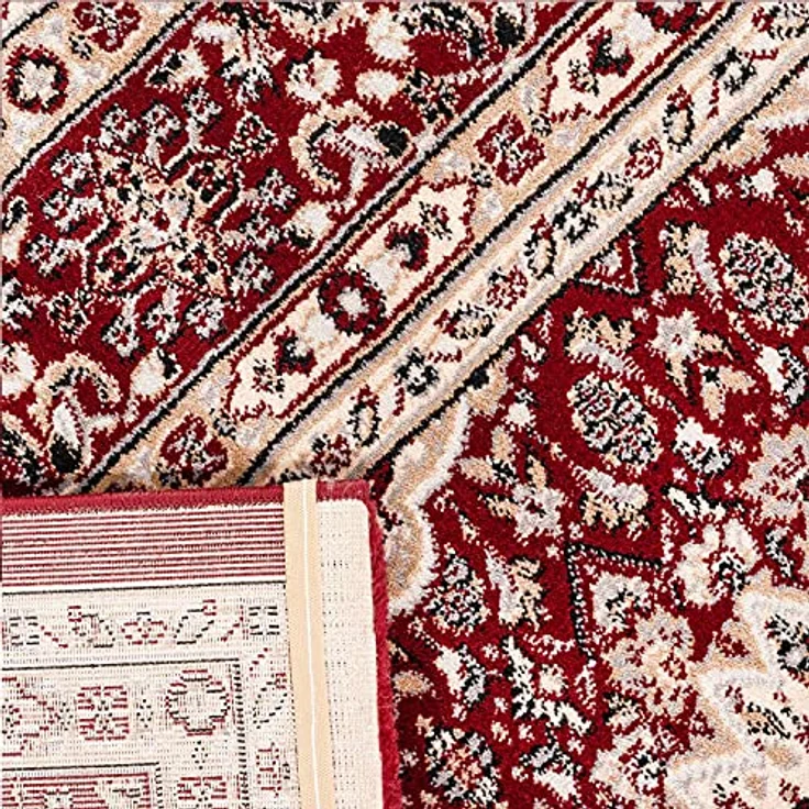 Vimoda Orientteppich Klassisch Orient Teppich Wohnzimmer Dunkel Rot Stil Ornament, Rechteckig, Höhe: 11 mm, Orient Läufer dicht gewebt in bester Qualität – Bild 5