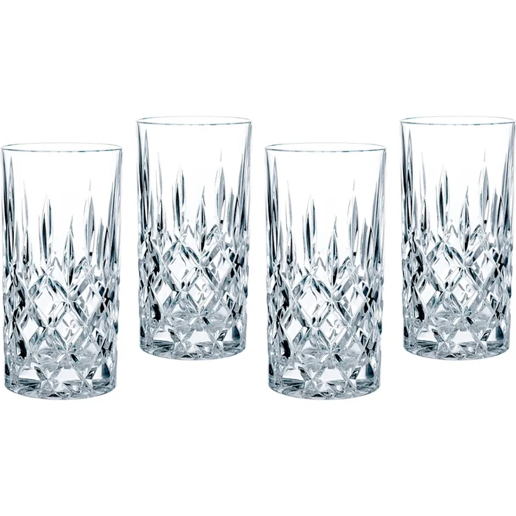 Nachtmann Longdrinkgläser Noblesse. 4er Set. 375 ml