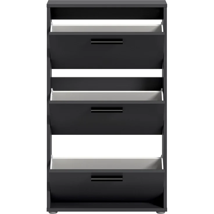 Carryhome 'SAM' Schuhkipper, Holznachbildung anthrazit, 59 x 103 x 17 cm, Platz für 9 Paar Schuhe – Bild 2