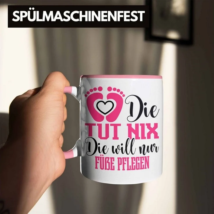 Trendation Tasse Lustige Tasse für Fußpflegerinnen Geschenk für Fußpflege – Bild 4
