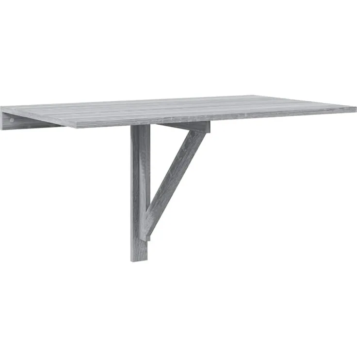 vidaXL Wand-Klapptisch Grau Sonoma 100x60x56 cm Holzwerkstoff 342651