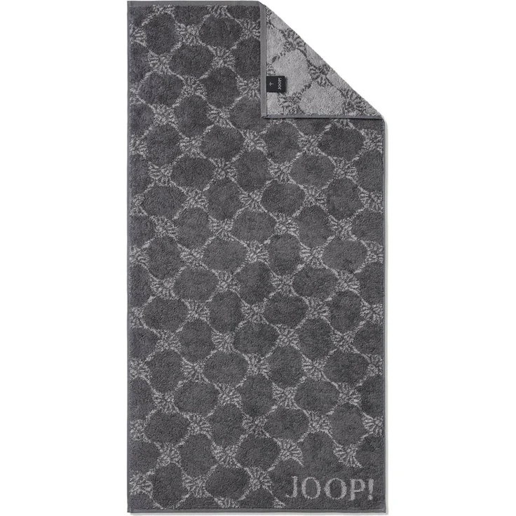 JOOP! Handtuch Set, 10-tlg - Cornflower, 2x Duschtuch, 4x Handtuch, 4x Gästetuch Anthrazit Set – Bild 4