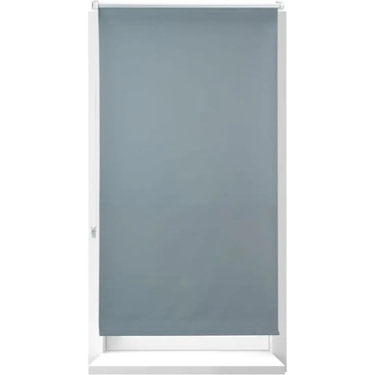 Relaxdays Verdunkelungsrollo grau 60 bis 120 breit – Bild 1