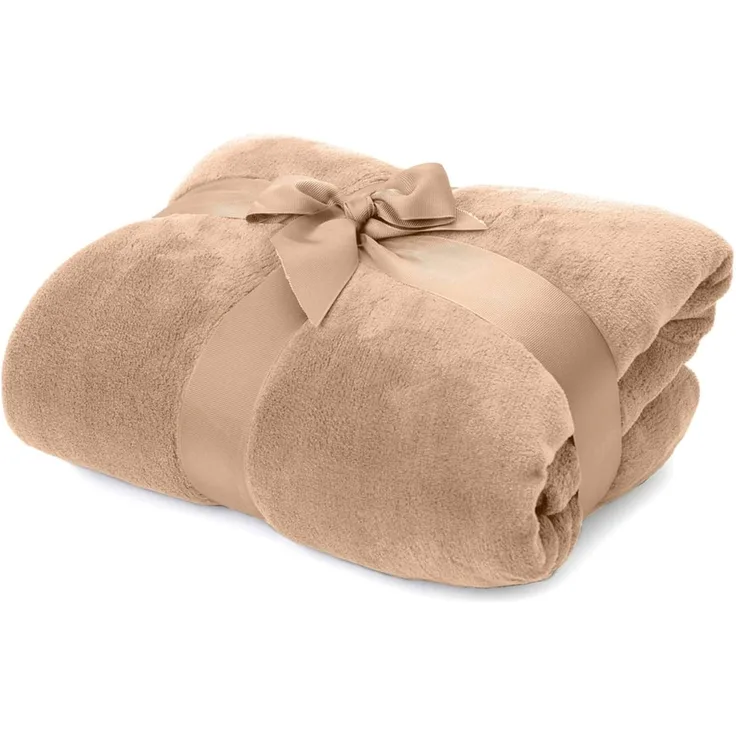 Wohndecke Kuscheldecke Sofadecke Tagesdecke Coral Fleece 150x200cm, Lumaland