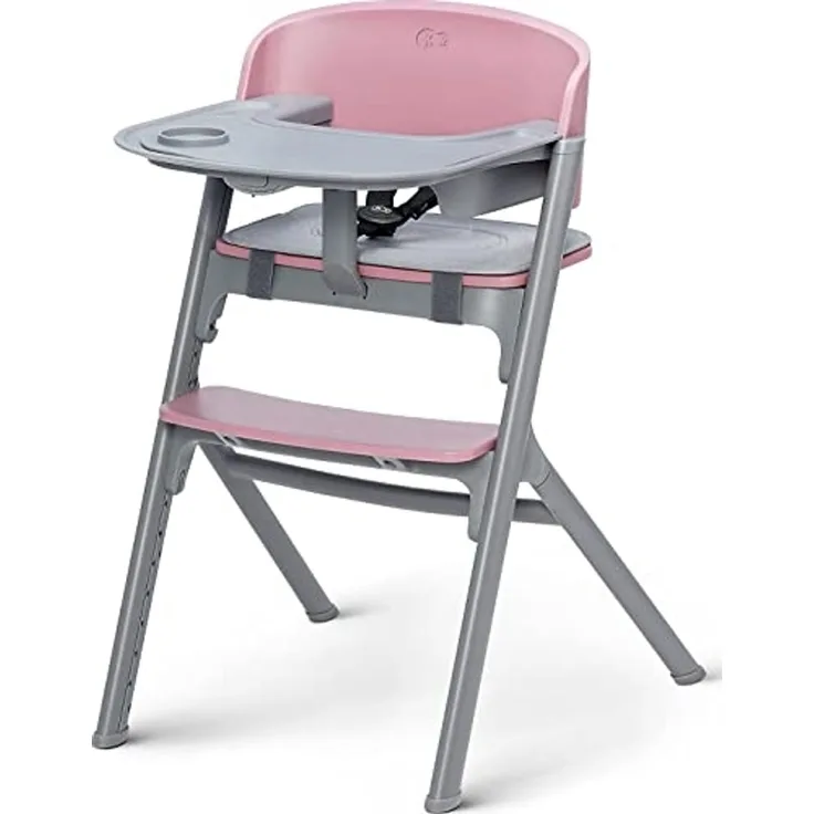 Kinderkraft Kinderhochstuhl Treppenhochstuhl höhenverstellbar LIVY aster pink