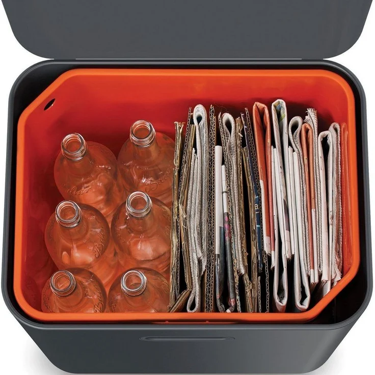 Joseph Joseph Mülleimer Totem 60 L Graphit Papierkörbe & Mülleimer – Bild 3