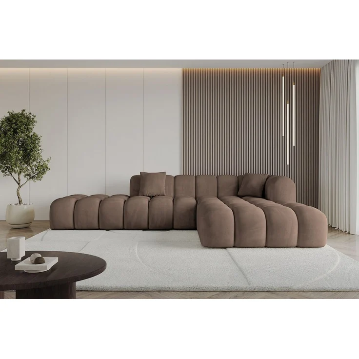ALTDECOR Ecksofa OLEA-L2, Sofa Praktische Bequeme Funktionsecke Couch L-Form Eckcouch, Corner Sofa U-Form Vielseitige Sofa Wohnlandschaft Wohnzimmer – Bild 5