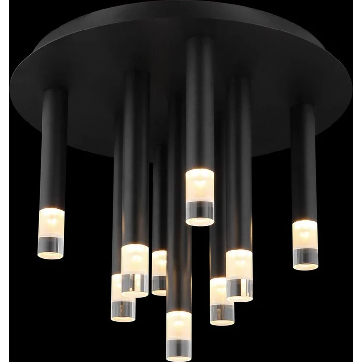GLOBO LIGHTING Deckenleuchte RYAN, ohne Leuchtmittel, Deckenlampe/Stäbe/Metall/Wohnzimmer/Essbereich/Acryl satiniert – Bild 3