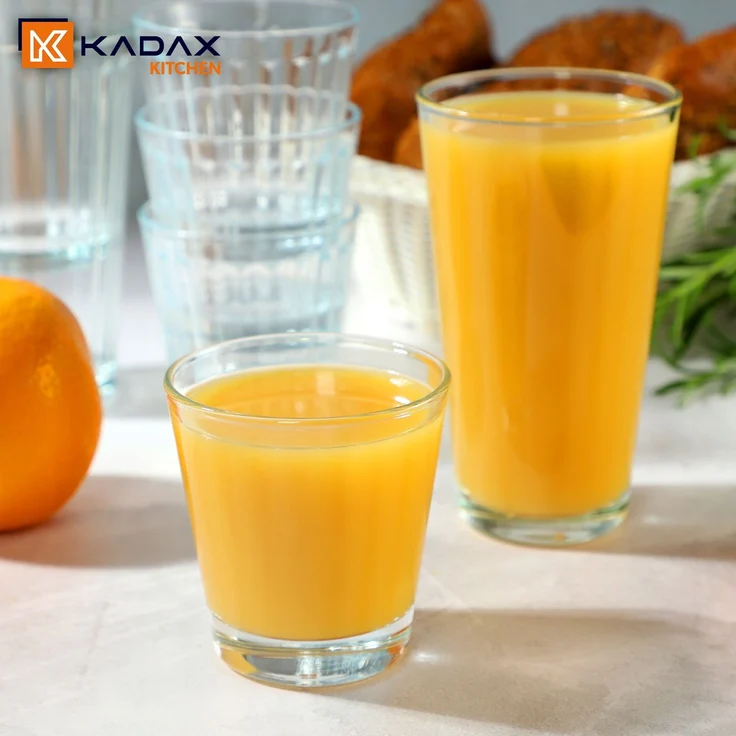 KADAX Gläser 175 ml, 4er-Set für Getränke und Saftgetränke – Bild 4