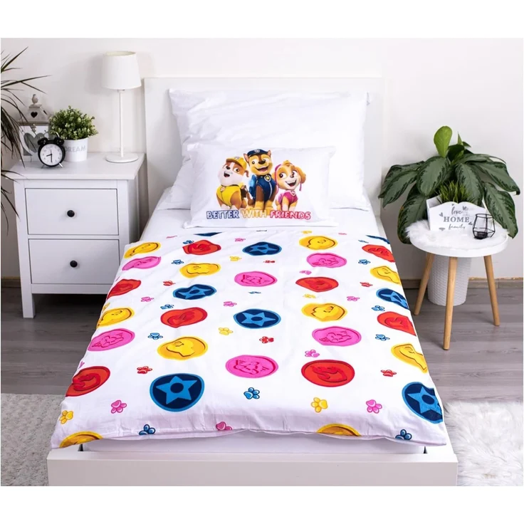 Paw Patrol Kinderbettwäsche – Bettbezug 100x135 cm & Kissenbezug 40x60 cm – Bild 3
