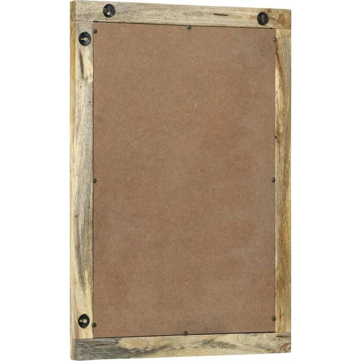 vidaXL Badezimmer Spiegel mit Spiegel Braun 70 x 50 x 2,5 cm 4017967 – Bild 2