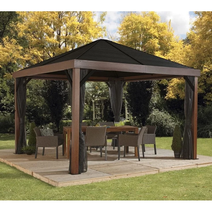 Sojag Aluminium Pavillon Valencia 1212 inkl. – Bild 2
