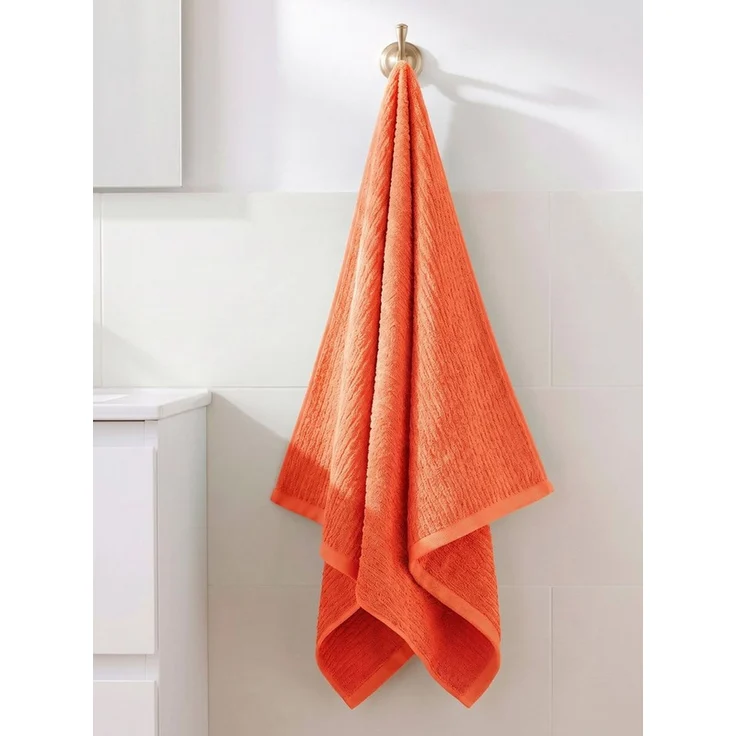 OTTO home Handtuch Riva, 50x100, Premium Handtücher, 500 gr/m², Webfrottier (1-St), Hoch-Tief-Struktur, Streifen, weich, 5 Jahre Garantie – Bild 2