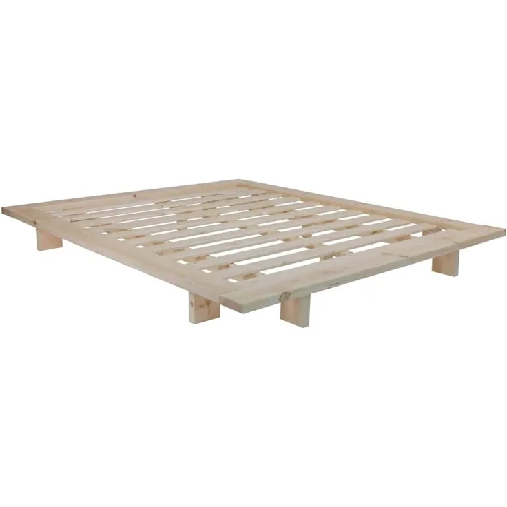 Karup Design JAPAN Futonbett inkl. Lattenrost Natur unbehandelt 160x200 cm