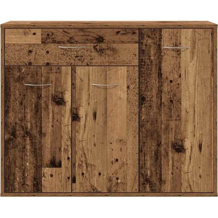 vidaXL Sideboard Altholz-Optik 88x30x70 cm Holzwerkstoff 861140 – Bild 12