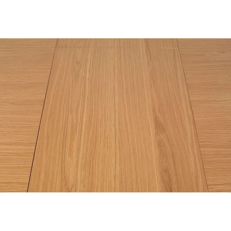 Zuiver Esszimmertisch Twist Round, ausziehbar mit Eichenfurnier-Eschenholz Beige 120x160x76 cm – Bild 5