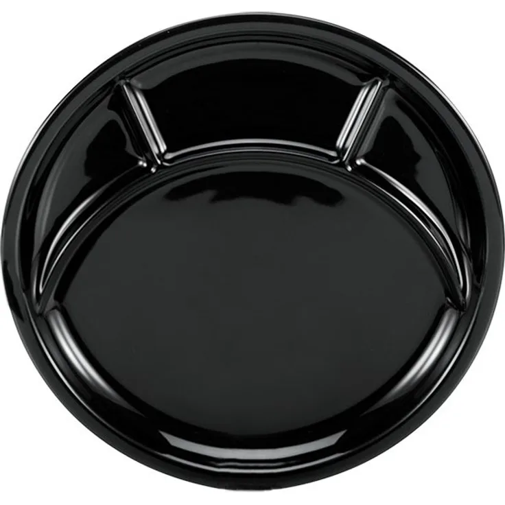 CreaTable 22920 Fondueteller UNIVERSAL 27 cm, schwarz glänzend