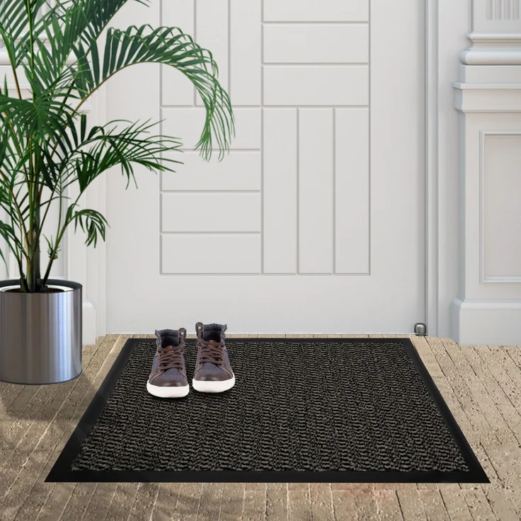 Furni24 Fußmatte - Beige-Schwarz, 40 x 60 cm – Bild 5