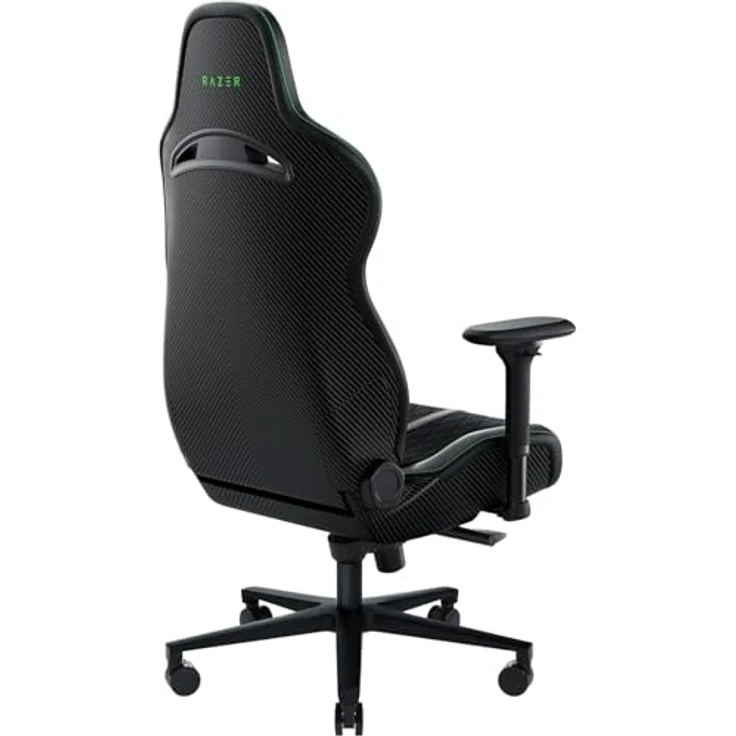 Razer Enki - Stuhl - Armlehnen - T-förmig - Neigen - Drehgelenk - hochdichter Polyurethan-Formschaum, Elastomer-Polyurethan (EPU) – Bild 5