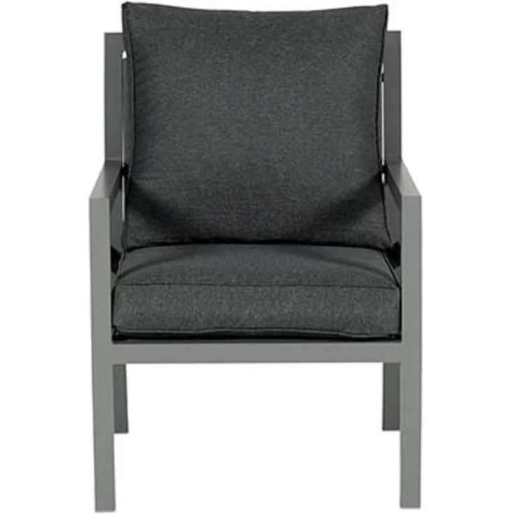 Garden Impressions BLAKES Loungesessel Dining Sessel mit Alu-Gestell - anthrazit – Bild 2