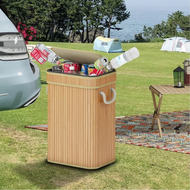 AdelDream Mülleimer AdelDream 74L Pfandflaschen Sammelbehälter – Bild 3