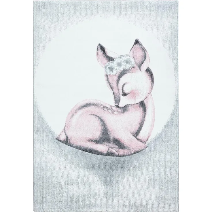 Kinder Teppich Bianca rechteckig - 200x290 cm - Pink