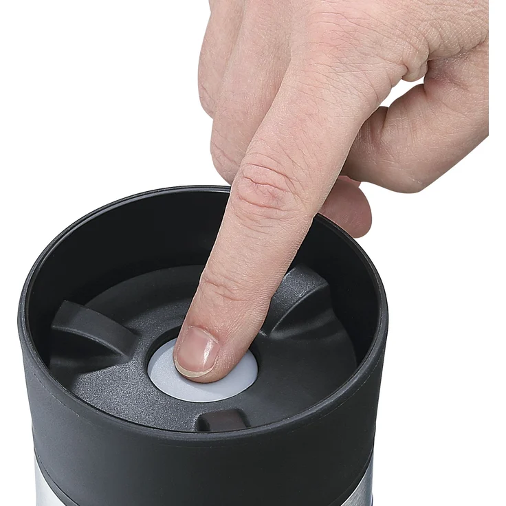 Isoliertrinkbecher VIAGGIO 360 ml grau – Bild 2
