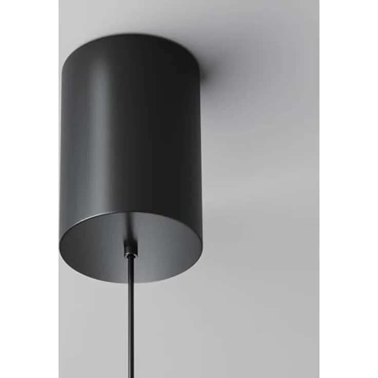 Maytoni Hängeleuchte Plato, schwarze Aluminium Pendelleuchte mit LED 700 lm, 3000 K, CRI 90, modern im Industriestil für Wohnzimmer, Schlafzimmer und Küche – Bild 4