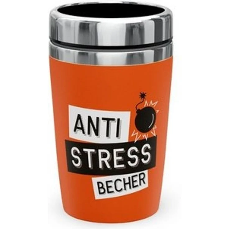 Thermobecher Isolierbecher Thermo Kaffeebecher To Go 240ml la vida MANNTASTISCH Antistress 388301 – Bild 2