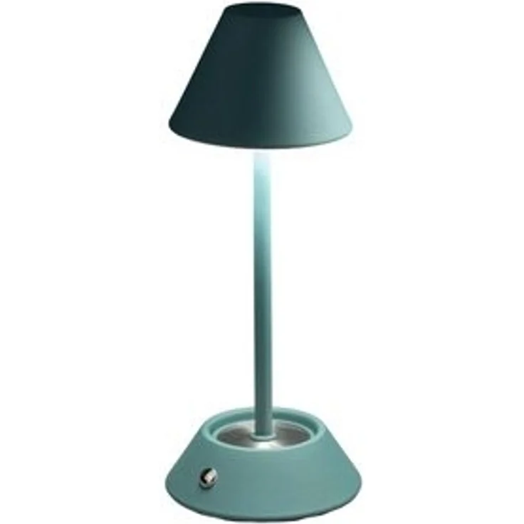 formano Nachttischlampe Touch, auf Fuß, Grün, Motiv: Uni, Höhe: 26cm – Bild 4